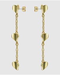Ted Baker - HELIN: Flutter Heart Drop Earrings