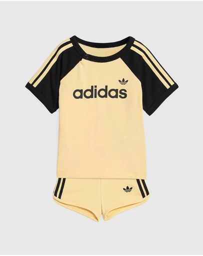 adidas Originals - Sprinter Shorts and Tee Set - Babies-Kids