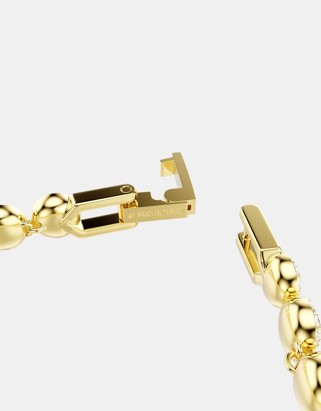 Swarovski - Una Angelic Bracelet, Round Cut, White, Gold-Tone Plated