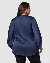 Pink Dusk by Curve Project - Lover Boy Blouse