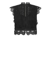 City Chic - Plus size Lucielle Sleeveless Top - black