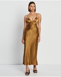 Third Form - Crush Bias Tri Midi Dress
