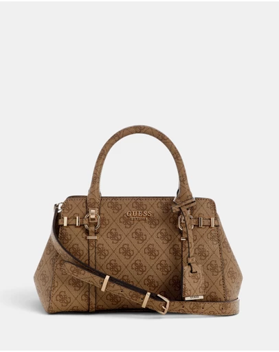 GUESS - Leona Logo Small Multi Compartment Satchel Bag