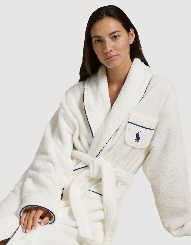 Polo Ralph Lauren - Essentials Shawl Collar Belted Cotton Terry Robe