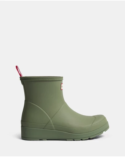Hunter - Women’s Play Short Boot Lichen Green