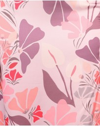 Petal & Pup - Amelia Halterneck Maxi Dress - Pink Floral