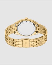 Fossil - Campbell Gold Analogue Watch
