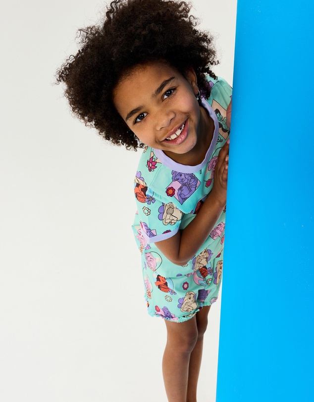 Rock Your Kid - Disney Princess Bow Short Pyjama Set - ICONIC EXCLUSIVE - Kids-Teens