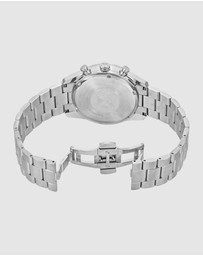Emporio Armani - Silver Tone Chronograph Watch