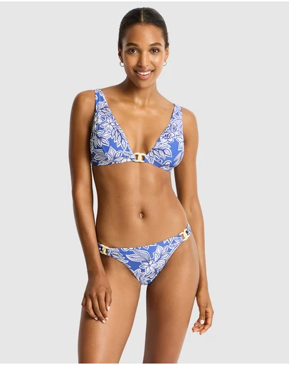 Sea Level Australia - Palmera Chain Link Longline Tri Top