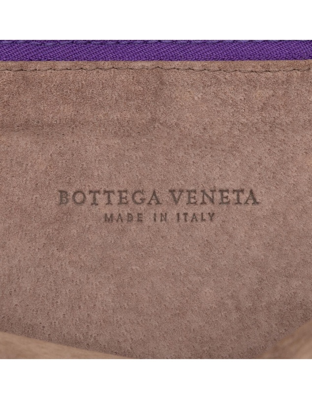 Pre-Loved by Azura Reborn - Pre-Loved Nappa Intrecciato Triple Zip Shoulder Bag