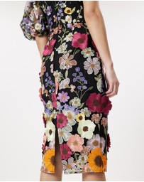 Romance by Honey and Beau - Blake One Sleeve Dress