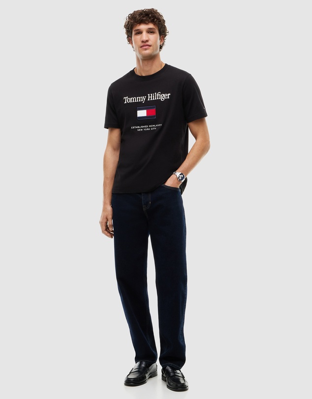 Tommy Hilfiger - Logo Embroidery Jersey T-Shirt