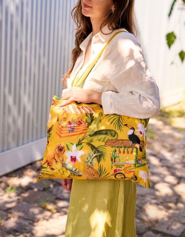 La La Land - Foldable Shopper Bag Brazilian Summer