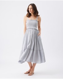 Ripe Maternity - Sofia Stripe Dress