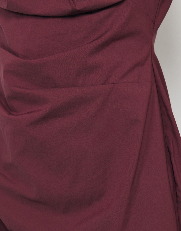 AERE - Ella Ruched Cotton Mini Dress