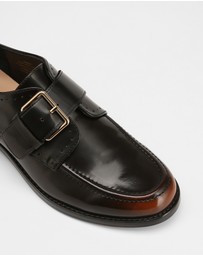Wittner - Fredi Leather Monk Strap Loafers