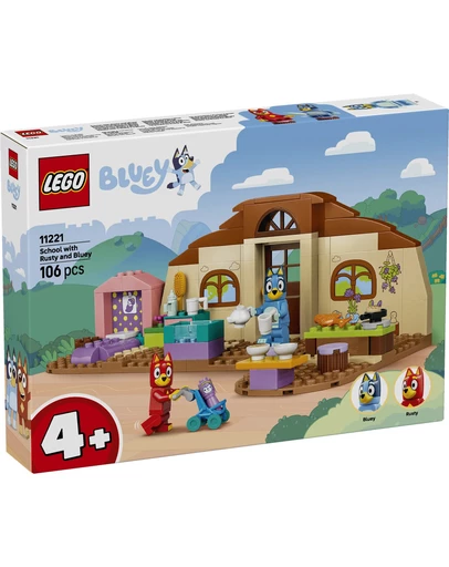 LEGO - 11221 School with Rusty and Bluey