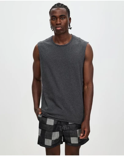Surrounded By Ghosts - The Anorthite Cotton Muscle T-Shirt