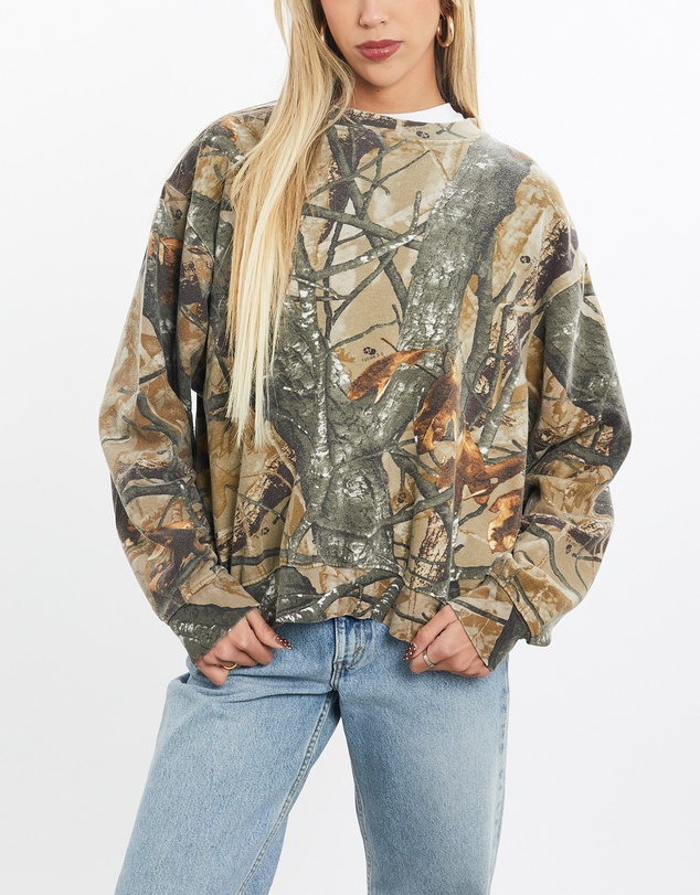 Vintage by The Real Deal - Pre Loved - Vintage Realtree Camo Sweatshirt