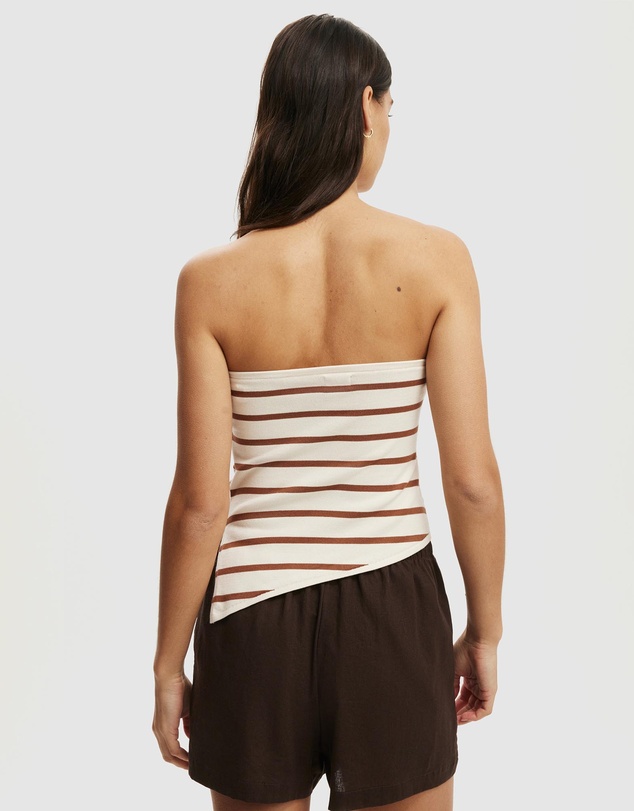 Cotton On - Asymmetric Ruched Bandeau