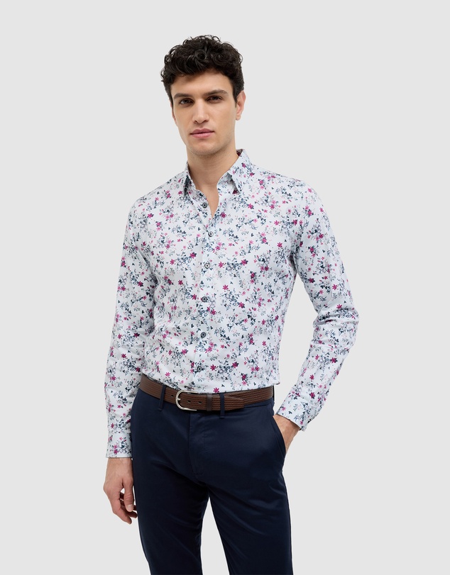 Politix - Fusion Floral Long Sleeve Shirt
