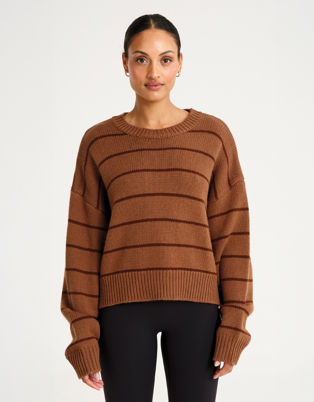 All Fenix - Stripe Crew Neck Knit