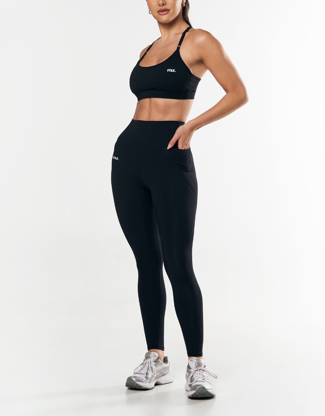 STAX. - Phone Pocket Tights NANDEX™- Black