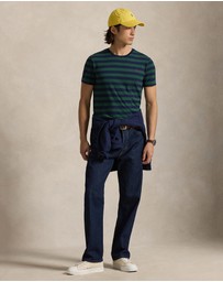 Polo Ralph Lauren - ICONIC EXCLUSIVE - Custom Slim Fit Striped Jersey T-Shirt