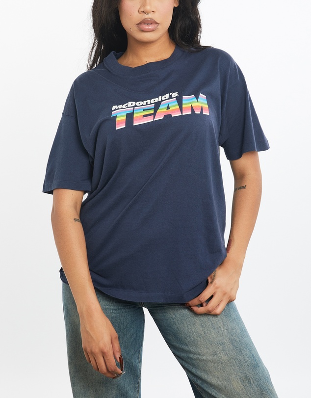 Vintage by The Real Deal - Pre Loved - Vintage 80s McDonald's Team Tee