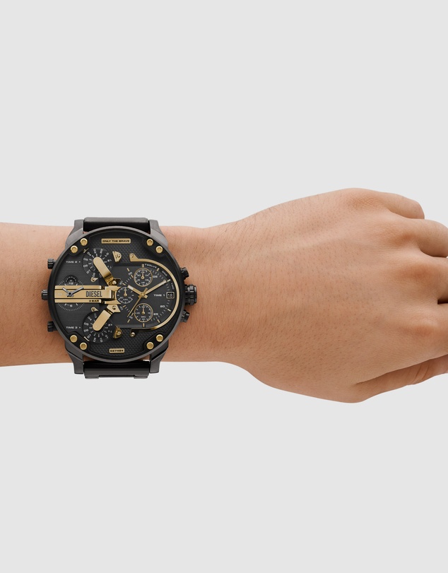 Diesel - Mr. Daddy Gun-Metal Chronograph Watch