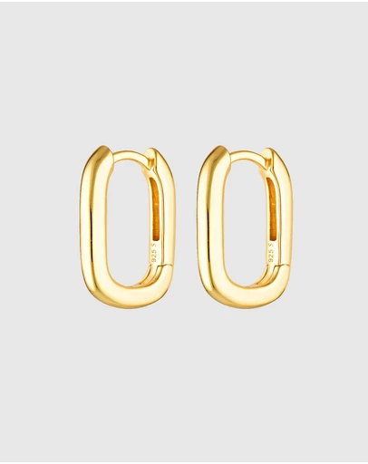 HOUSE OF SLANI - Sienna Huggie Hoops