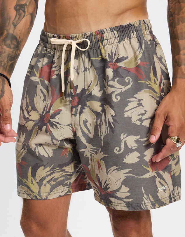 Rhythm - Tropical Camo Beach Shorts