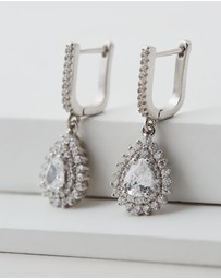 Moira Hughes - The White Label - Aurora Diamond Drop Earrings