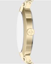 Armani Exchange - Gold Tone Analogue Watch