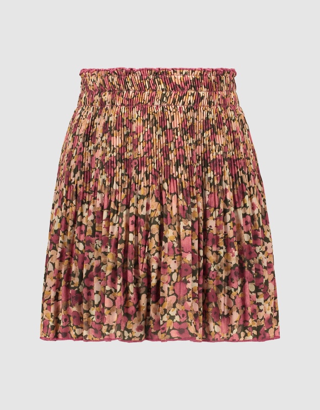 Like FLO - Floral Pleated Skirt - Kids-Teens