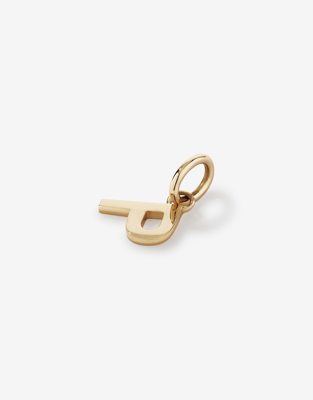 Michael Hill - Letter P Initial Pendant in 10kt Yellow Gold