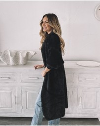 Esther & Co - Fiorelle Cardigan - Black