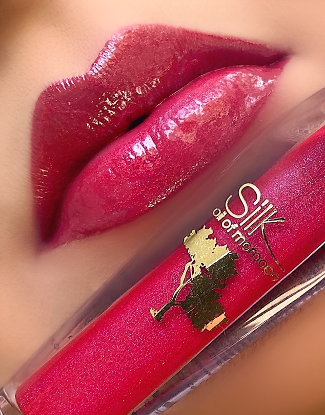 Silk Oil of Morocco - Argan Lipstain - Raspberry Rush