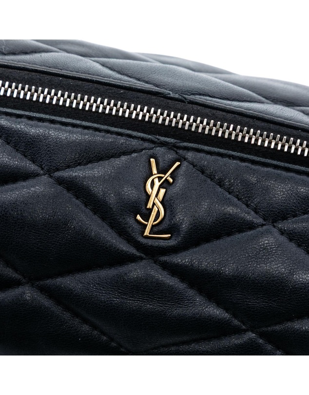 Pre-Loved by Azura Reborn - Pre-Loved Small Quilted Lambskin Sade Tube Bag
