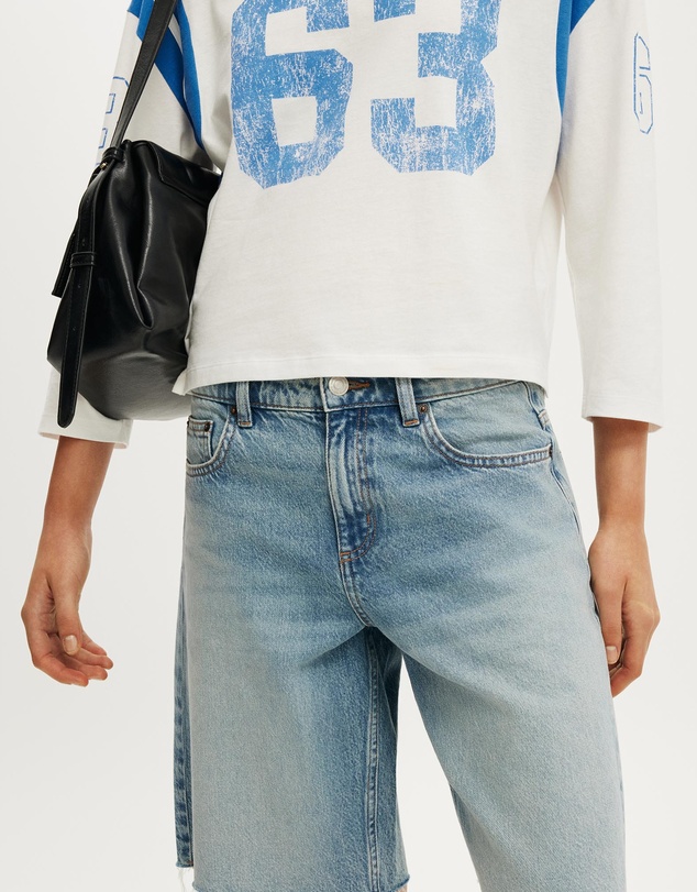 Cotton On - Baggy Denim Short