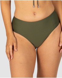 Baku Swimwear - Rococco Mid Bikini Bottom