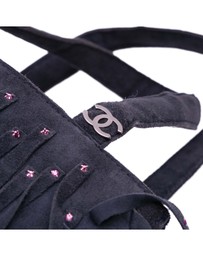 Pre-Loved by Azura Reborn - Pre-Loved Mini Suede Studded Fringe Tote