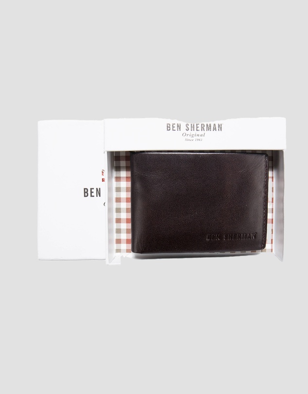 Ben Sherman - Trifold Leather Wallet
