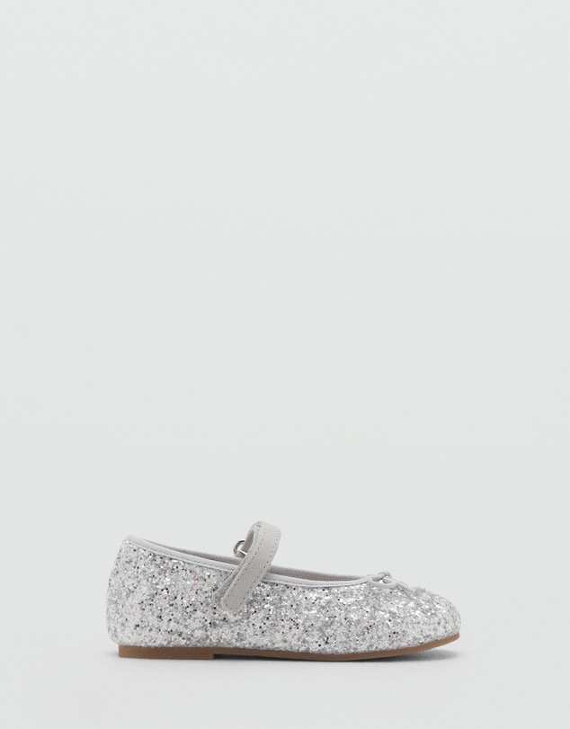 M.N.G - Glitter Ballet Shoes - Babies-Kids