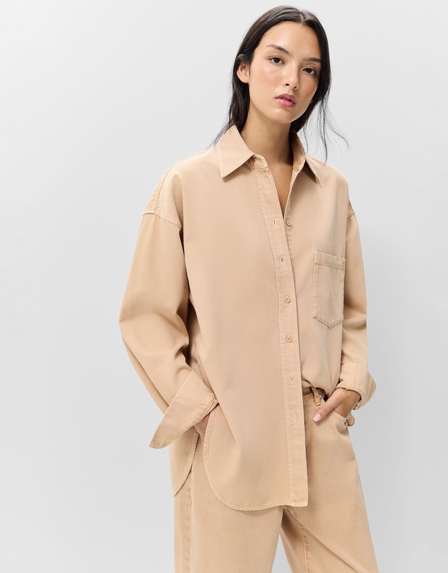 UNISON - Oversized Denim Shirt
