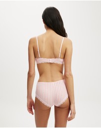 Cotton On Body - Cotton Lace Triangle Padded Bralette