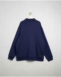 Polo Ralph Lauren - Big & Tall Logo Fleece Quarter-Zip Sweatshirt