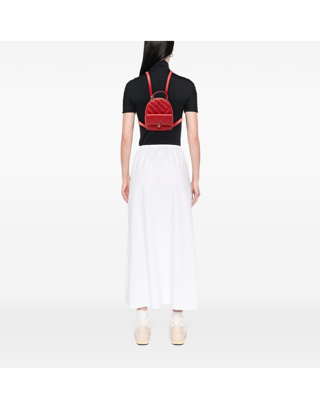 Pre-Loved by Azura Reborn - Pre-Loved Leather Serpenti Cabochon Backpack