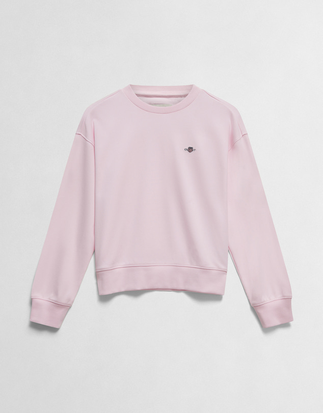 Gant - Shield Oversize Crew Neck Sweatshirt